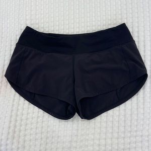 Lululemon speed up lined shorts 2.5”